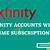 free xfinity accounts