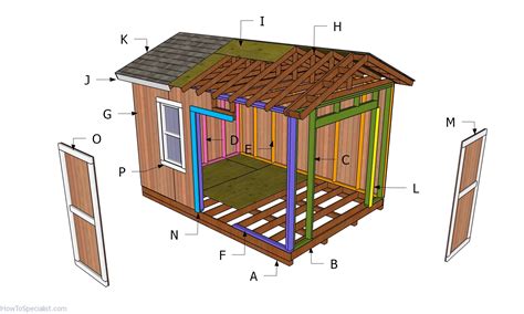 free 10x14 shed plans
