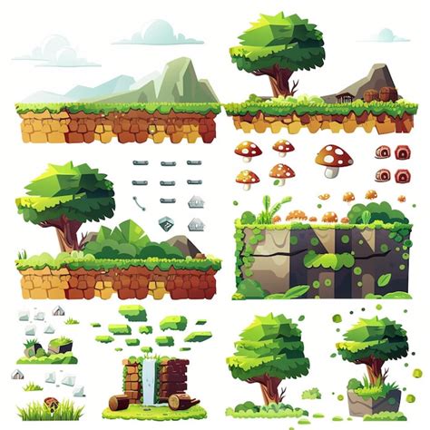 2D GAME ASSETS on Behance