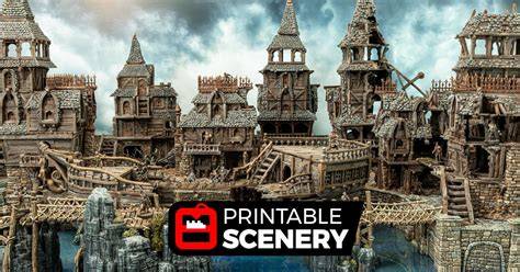 Free 3D Printable Scenery