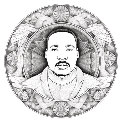 Free Mlk Mandala Printables