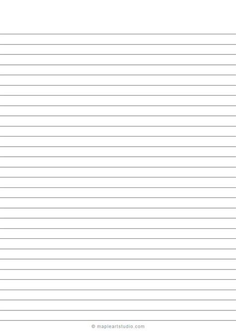 Free A5 Lined Paper Printable
