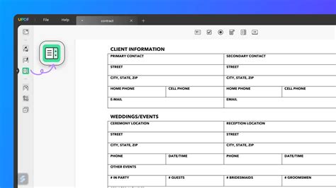 Adobe PDF Reader Filling Forms