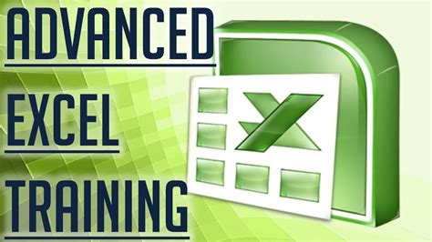 Free Advanced Excel Training