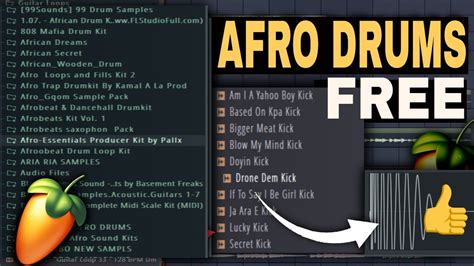 free african drum loops