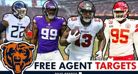 free agents the bears should target
