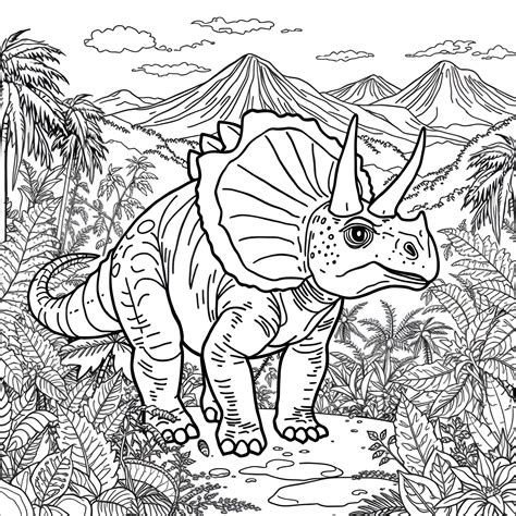 Free Anchiceratops Template Printable