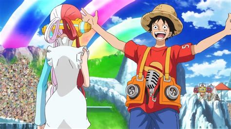 free anime one piece red