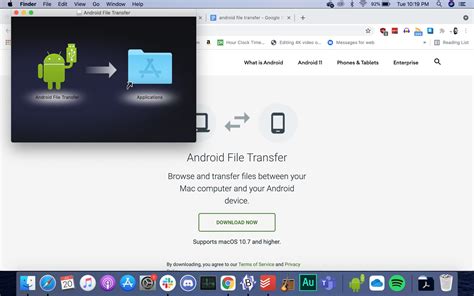 free app to transfer data from android to mac