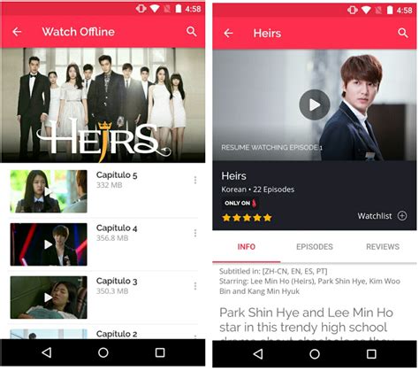 free apps for kdrama