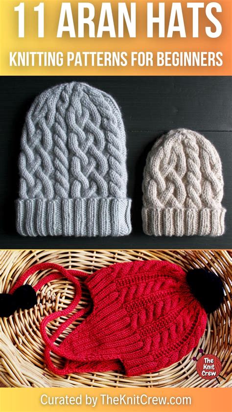 Free Aran Knitting Pattern Hat