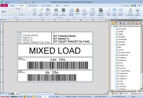 free barcode and label making software