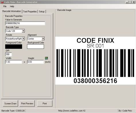 free barcode software download