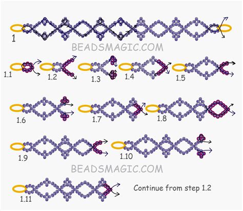free beading patterns pdf bracelet