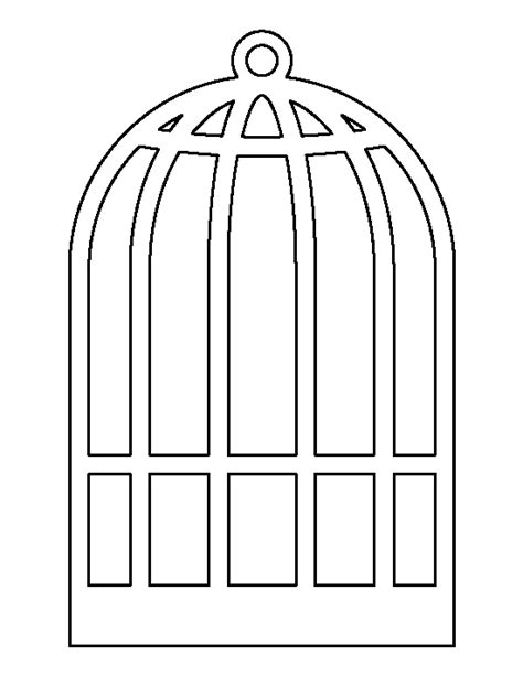 Free Bird Cage Printable