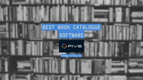 Free Book Catalogue Software