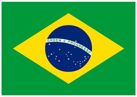 free brazilian flag vector