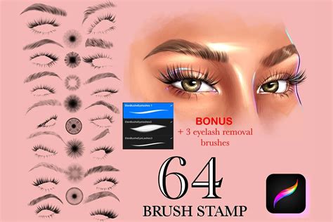 Free Brushes For Procreate Eyelashes