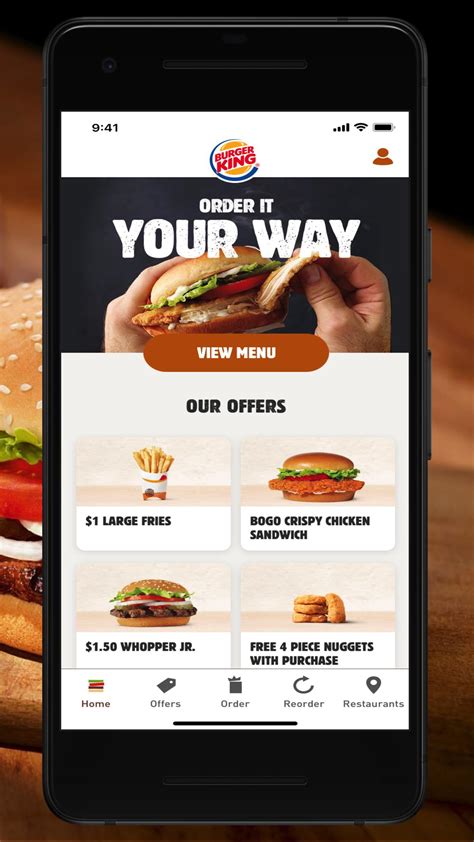 free burger king app