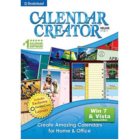 free calendar creator software printable