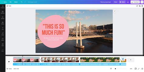 free canva video editor