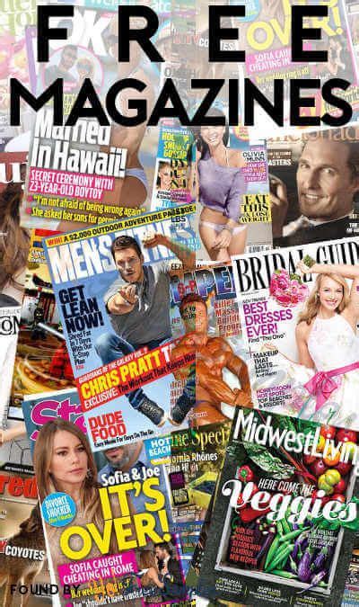 free catalogs magazines and books