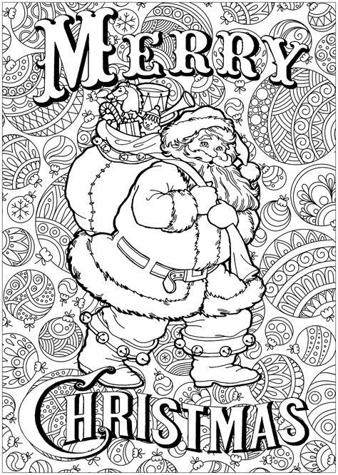 Free Christmas Coloring Pages Printables