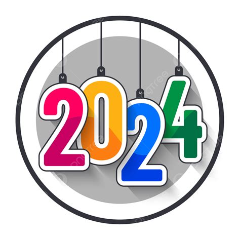 free clipart of 2024