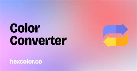Free Color Vector Converter