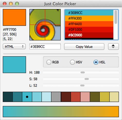 free colour picker tool