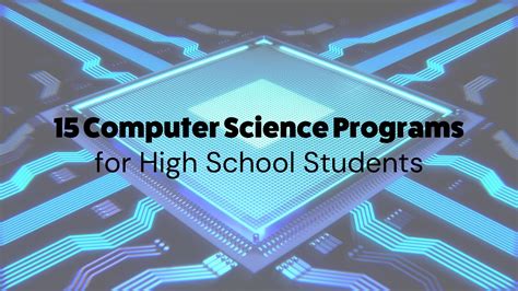 Free Computer Science Summer Programs For High School Students