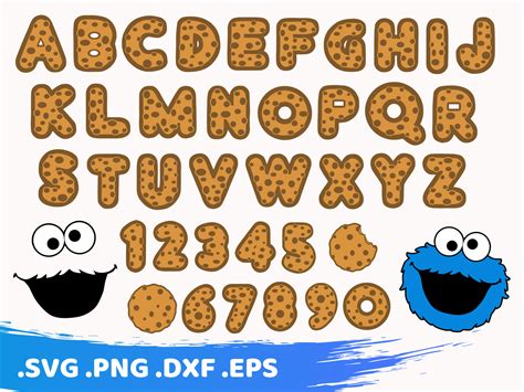 free cookie monster font