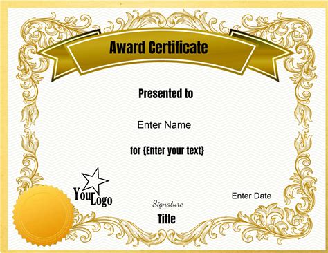Free Create Printable Certificates Templates