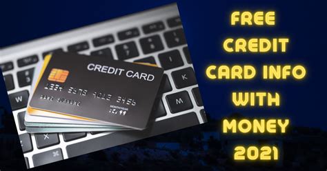 free credit card with money 2021