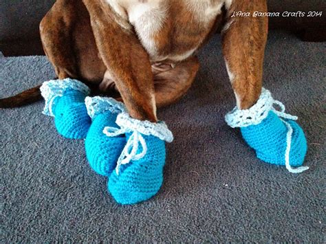 Free Crochet Dog Booties Pattern