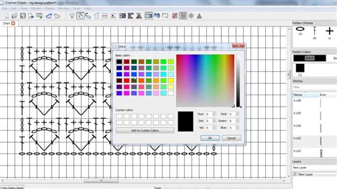 Free Crochet Graph Pattern Maker
