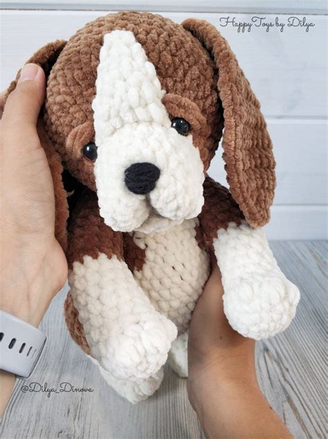 Free Crochet Pattern Stuffed Dog