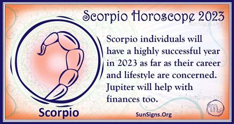 free daily scorpio horoscope 2023