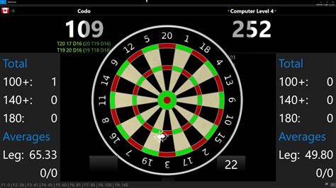 free dart scoreboard online