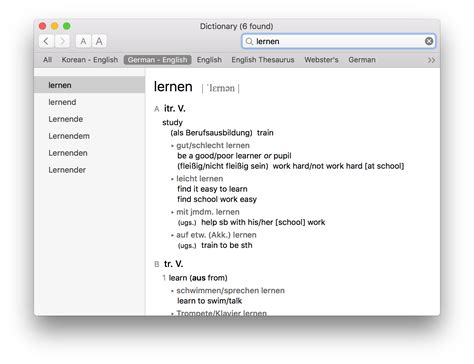 Free Dictionary For Mac