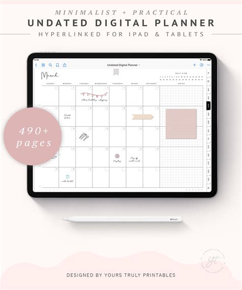 free digital planners for goodnotes
