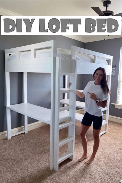 Loft Bed Plans PDF Woodworking