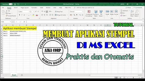 Free Download Aplikasi Stempel Excel: Solusi Praktis Untuk Meningkatkan Produktivitas Anda