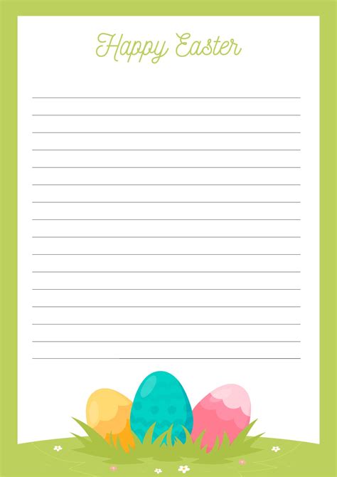 Free Easter Printable Stationery