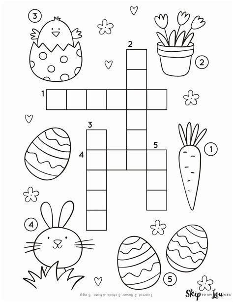 Free Easter Printable Worksheets