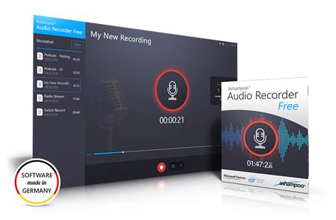 free easy to use audio recording software
