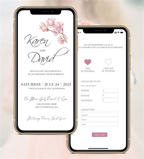 free email invites with rsvp app