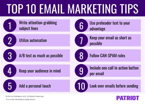 free email lists for marketing tips