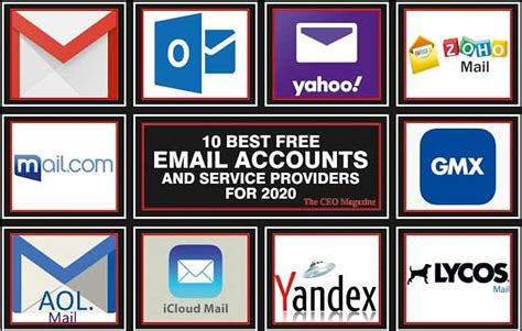 free email providers uk list