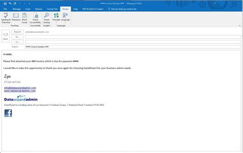 free email templates for outlook